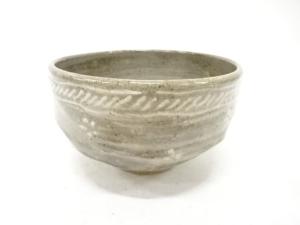 萬祥山窯造　三島手　茶碗(無地箱付)